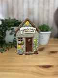 Garden Shed My Happy Place Tea Light Holder Flower Detail Gift for Gardener